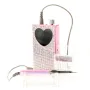 Portable, electric nail cutter with HD display Pink