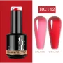 Born Pretty Jelly Nude Gel BG142 / Gel Nail Polish Pink-Red 15 ml