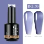 Born Pretty Jelly Nude Gel BG136 / Gel Nail Polish Blueberry Blue 15 ml