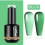 Born Pretty Jelly Nude Gel BG130 / gel nail polish jade green 15 ml