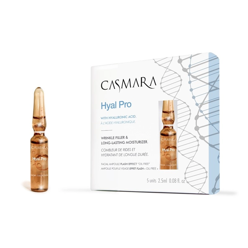 Casmara Hyal Pro / Hydratisierende Ampulle mit Anti-Aging-Effekt 5 x 2.5 ml