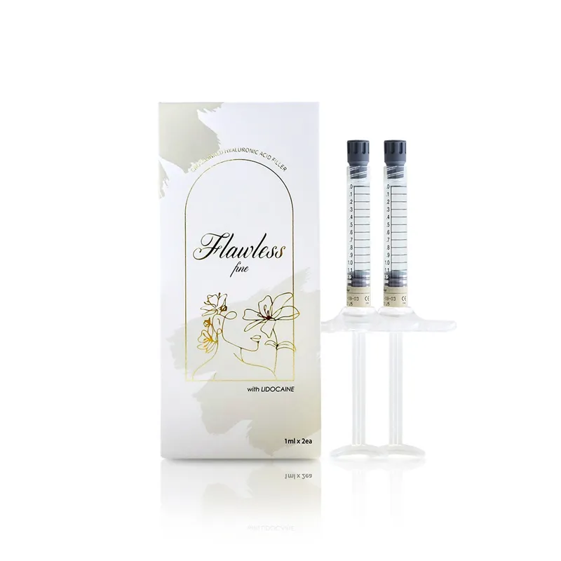 Flawless Fine Hyaluron-Filler zur Korrektur feiner Linien und Falten 2 x 1 ml