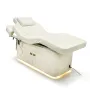 Electric massage table / 4-motor with mood lighting and storage space