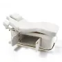 Electric cosmetic couch with 2 motors and atmospheric light White