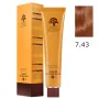 Arganmidas Moroccan Argan Oil Hair Color Cream 7.43 / Hair Color Medium Copper Golden Blonde 100 ml