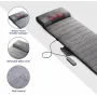 Electric shiatsu massage mat for neck and body