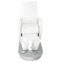 Pedicure chair with integrated footbath White