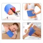 Light therapy device with 3 colors and 4 color combinations