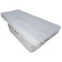 Heating blanket for cosmetic and massage tables 195 x 75 cm White