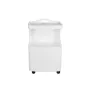 Stylish cosmetic trolley white