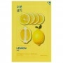 Holika Holika Pure Essence Mask Sheet / revitalisierende Tuchmaske mit Zitronenfruchtextrakt 1 Stk