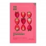 Holika Holika Pure Essence Mask Sheet / antioxidative Tuchmaske mit Erdbeer-Yuzu-Extrakt 1 Stk