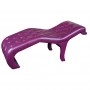 SHR Germany purple cosmetic couch / imitation leather