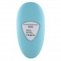 Electric face cleansing and massage brush blue