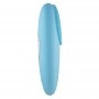 Electric face cleansing and massage brush blue