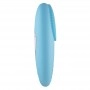 Electric facial cleansing and massage brush blue