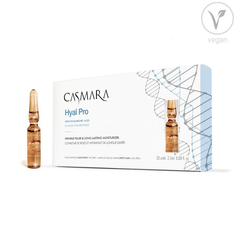 Casmara Hyal Pro / Hydratisierende Ampulle mit Anti-Aging-Effekt 20 x 2.5 ml