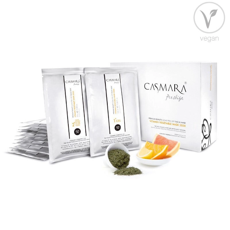 Casmara Vitamin Vegetable Mask 2030 / energieraneichende aufhellende Maske 10er Pack