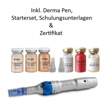 Microneedling Mix fashion Kurs + BBGlow + Vitaminbrows + 3x Zertifikat