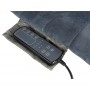 Full body massage mat with remote control and heat function